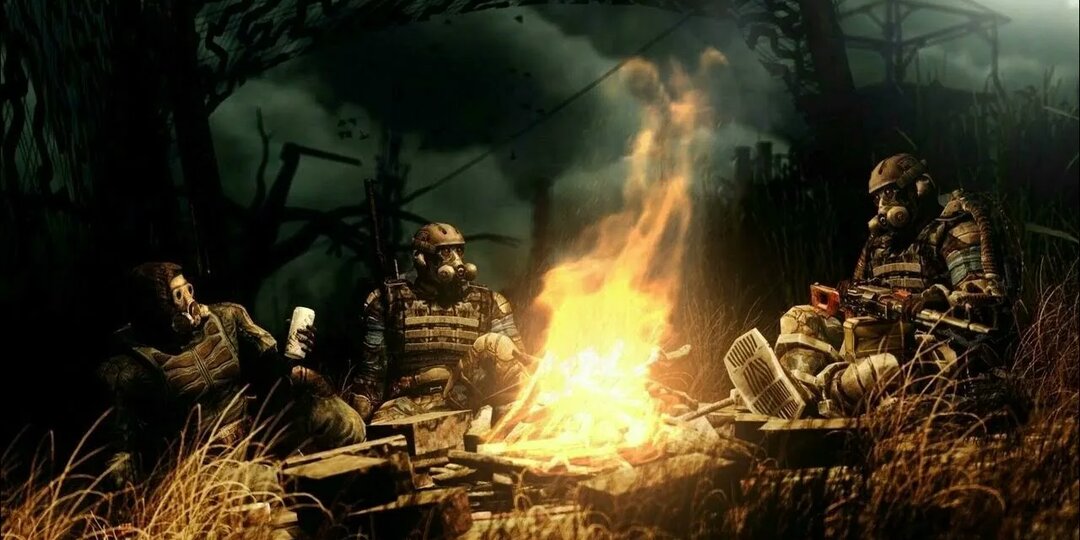 S.T.A.L.K.E.R. Байки из Зоны. Сталкер. Байки. Два костра.