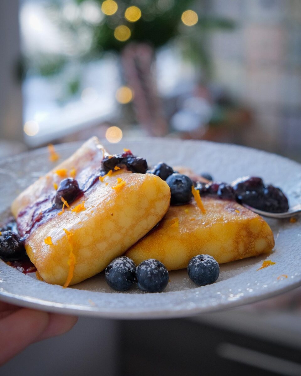 🌟 Рождественский завтрак 🌟 Золотистые блинчики ⭐