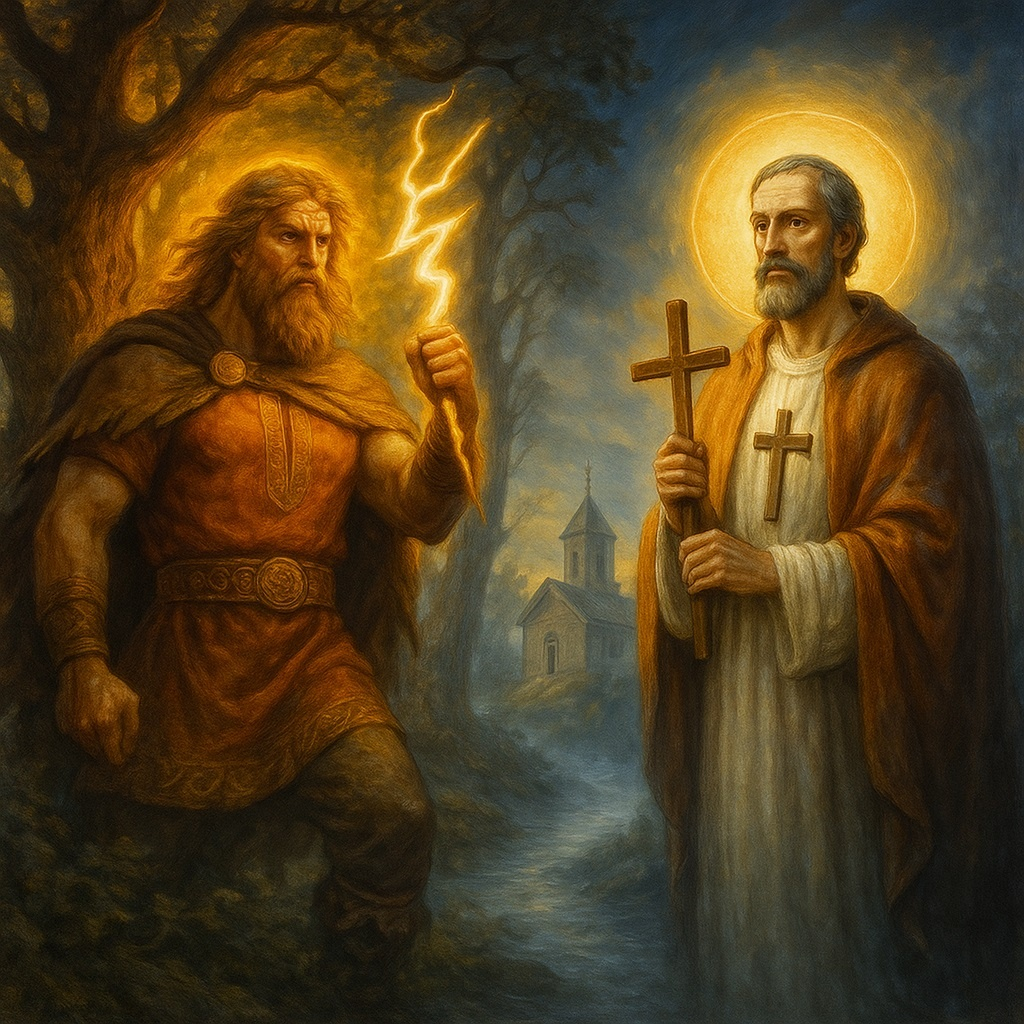 Славянские боги и христианские святые: параллели и замещения, которые до сих поршепчут из‑под золота икон dzen.ru