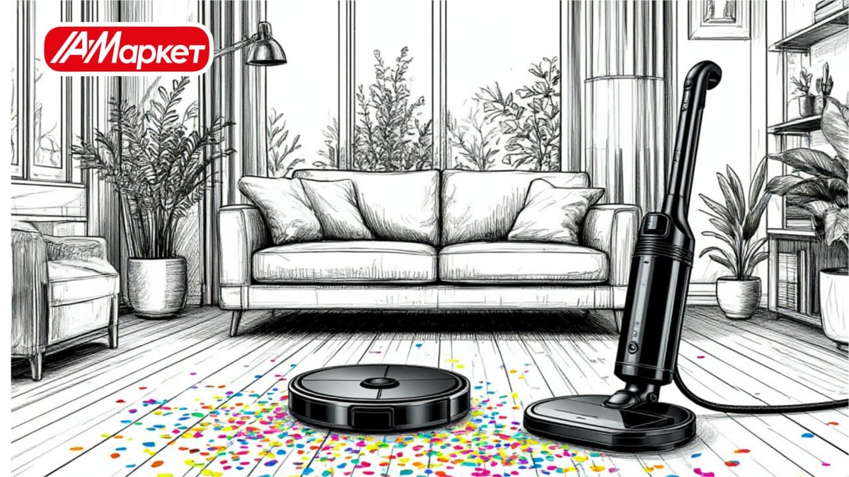 Пылесосы — 2026: виды. Убираемся после конфетти и серпантина