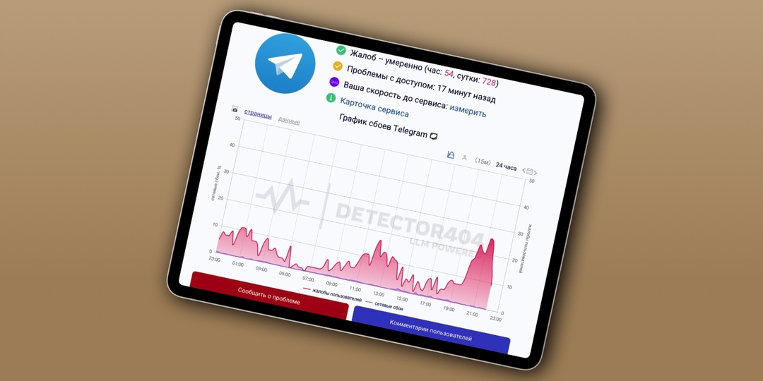 Telegram в России работает нестабильно и жутко тормозит
