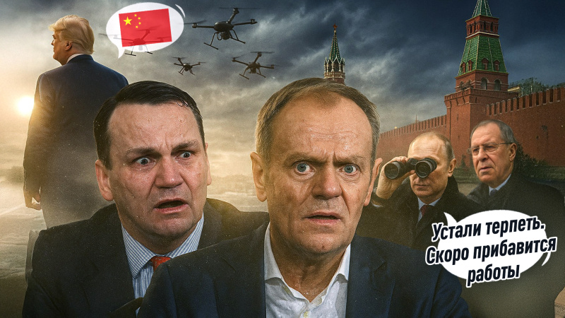    Дональд Туск (в центре). Коллаж Царьграда