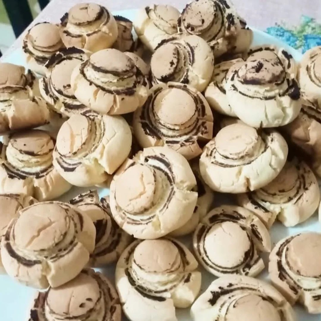 Вот такие получились грибочки.