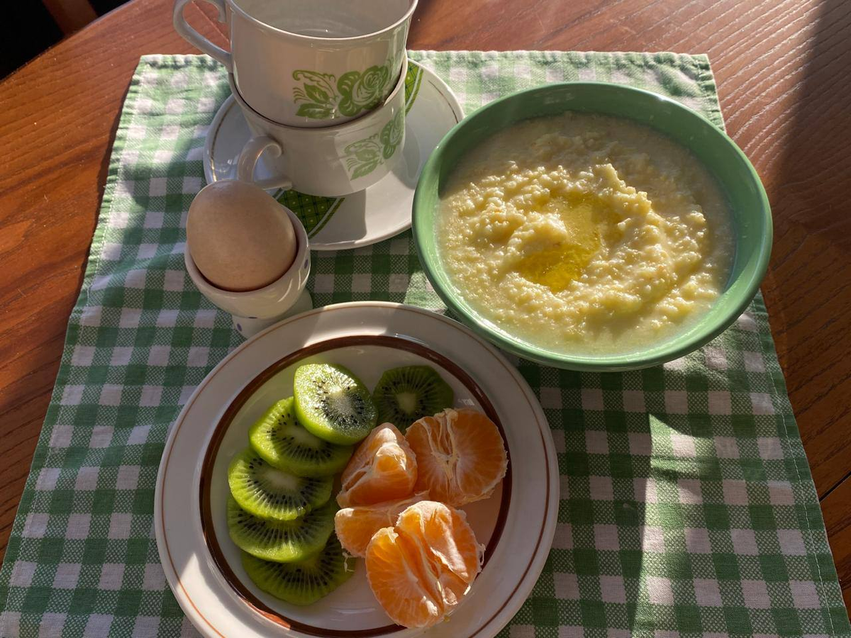 Можно добавить любые фрукты, у меня зимние