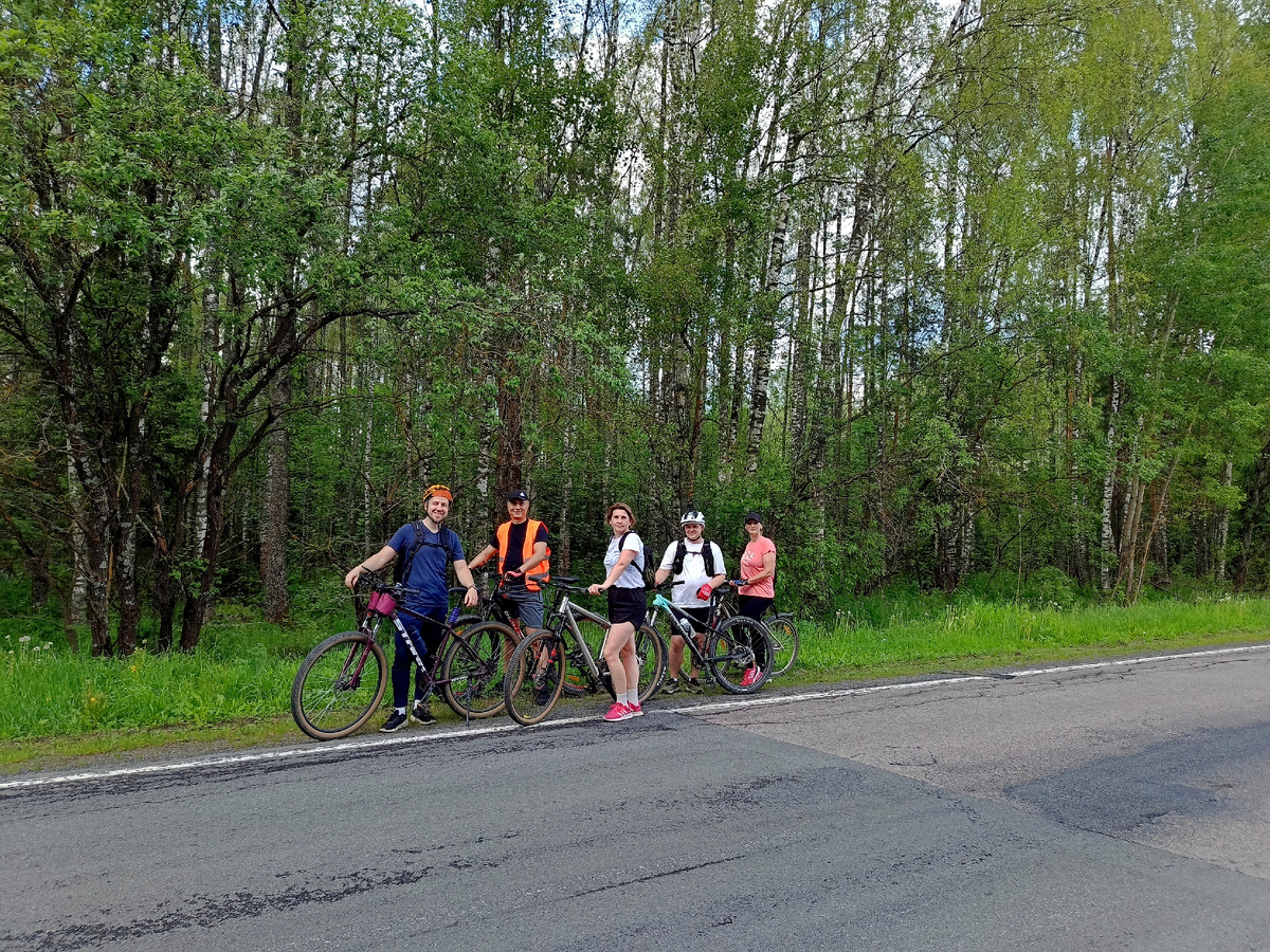 Мои друзья - велосипедисты