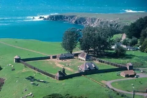 Форт-Росс, вид сверху