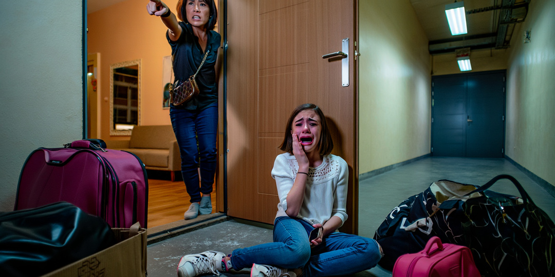 Золовка приехала поступать и решила жить у нас все 5 лет — я выставила её чемодан на лестничную площадку