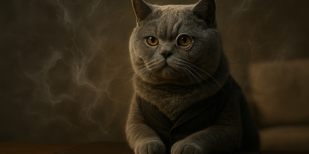 🎓Почему наказание не работает у кошек — и что действительно работает. Лекция от кота профессора Василия Петровича.