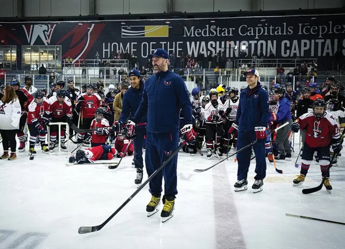     В Вашингтоне о внимании Овечкина к детям с особенностями развития: это производит сильное впечатление