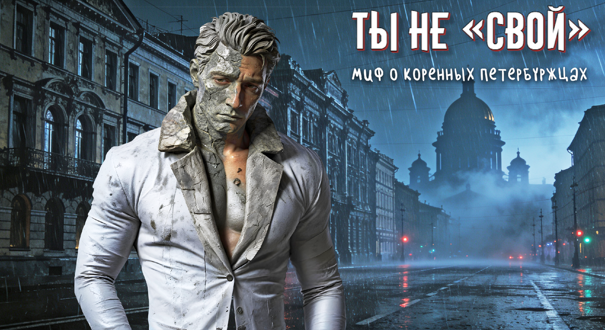 🧬 «Коренных петербуржцев» не существует. И почему город никого не считает «своим» (даже если ваша прабабушка видела Ленина)