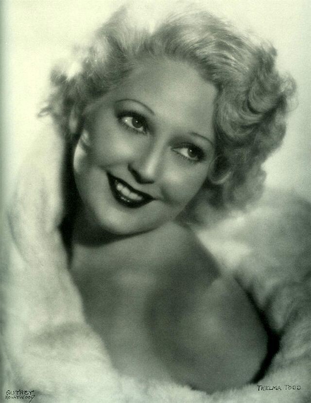 Тельма Тодд 1934 год.