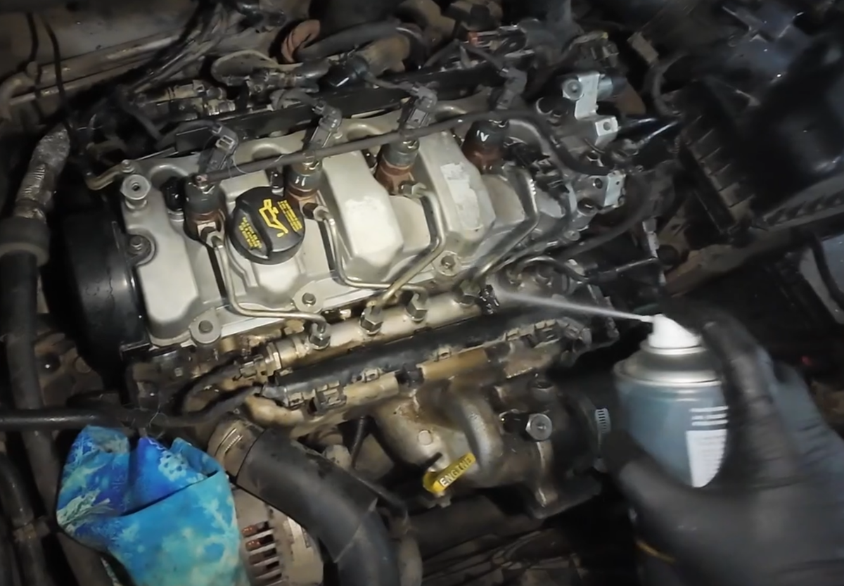 замывка двигателя