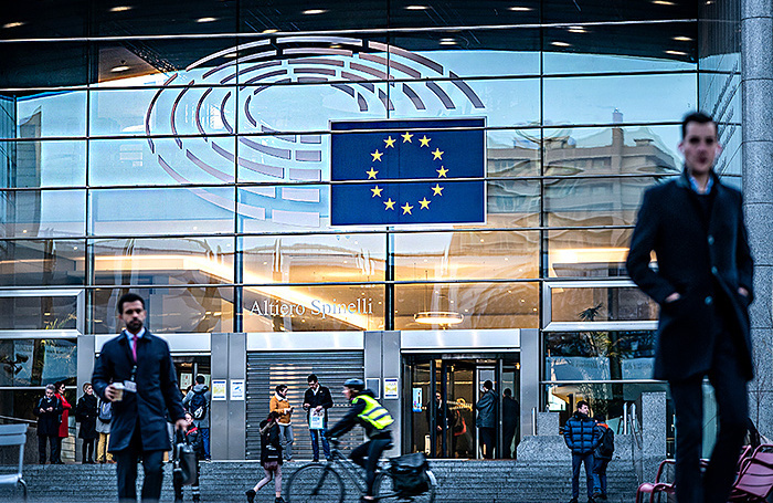    Европейский парламент в Брюсселе. Michael Kappeler/DPA/TASS