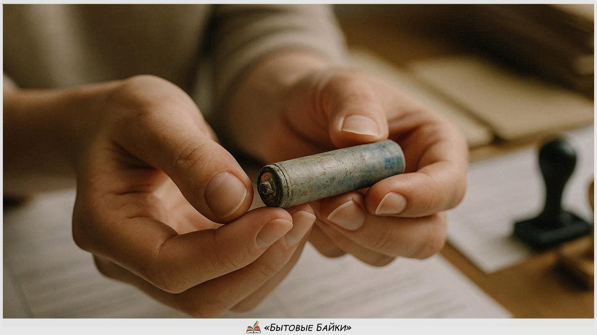 Как я пыталась выбросить батарейку - Рассказ