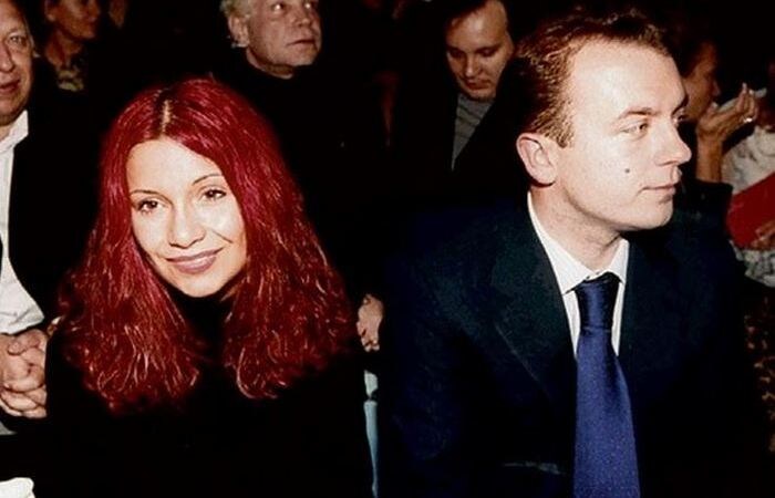 Орлова с первым мужем.