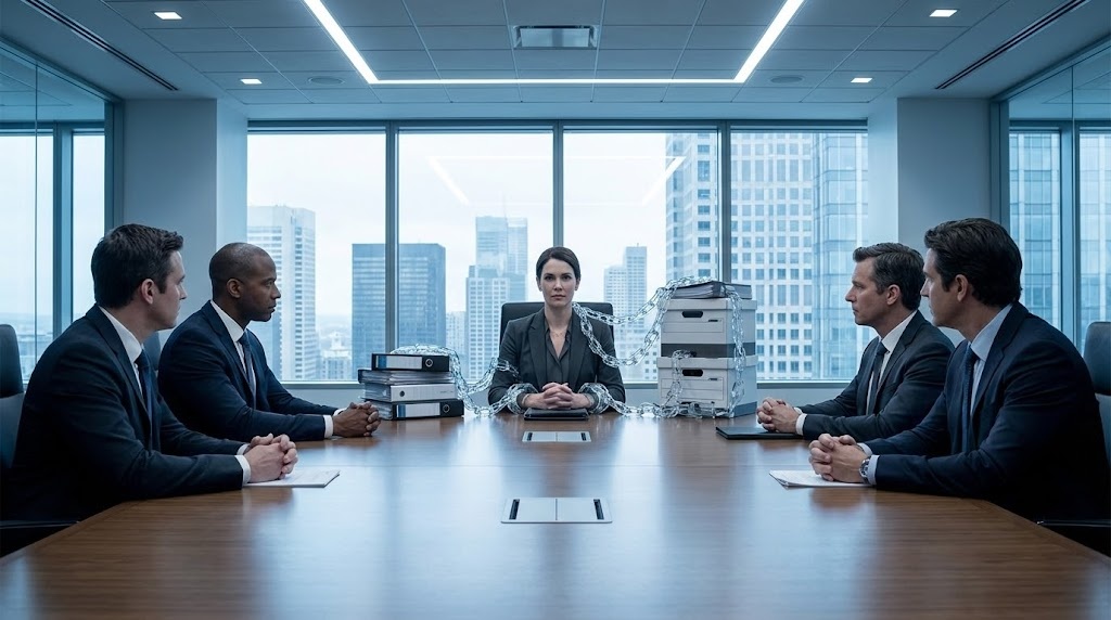 Тебя хвалят за цепи. И добавляют ещё одну.