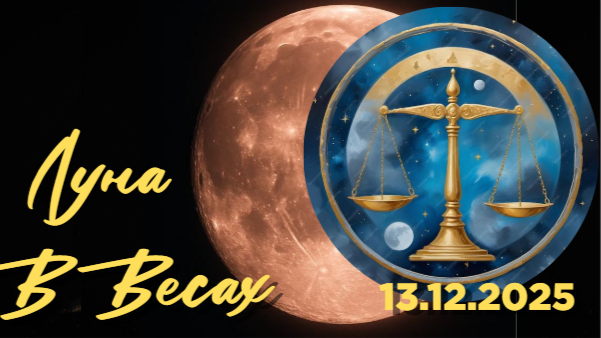 Луна в Весах сегодня целый день