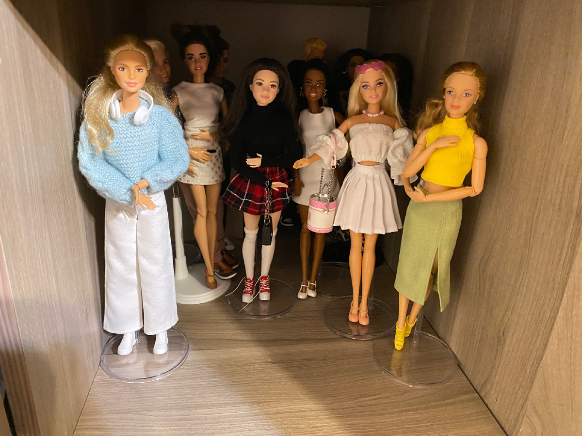 Моя полочка с куклами 15 ноября 