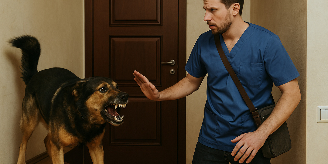 Я поехал к агрессивной собаке. На месте оказалось, что агрессия — единственный язык, который здесь понимают