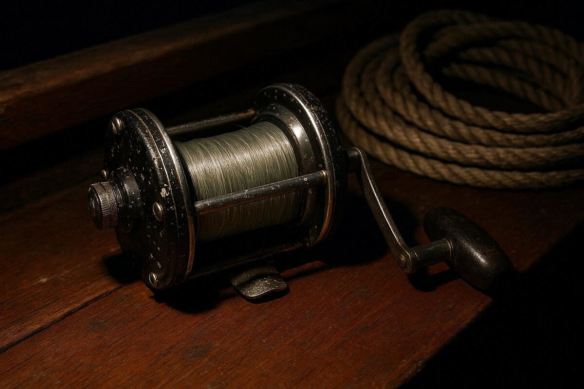 «Рабочий инструмент для моря. На первом плане — не красота, а литой корпус, защита от соли и готовность к нагрузке»