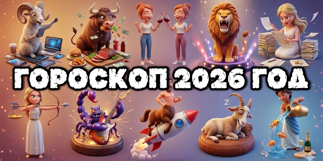 Гороскоп Для Всех Знаков Зодиака На 2026 Год