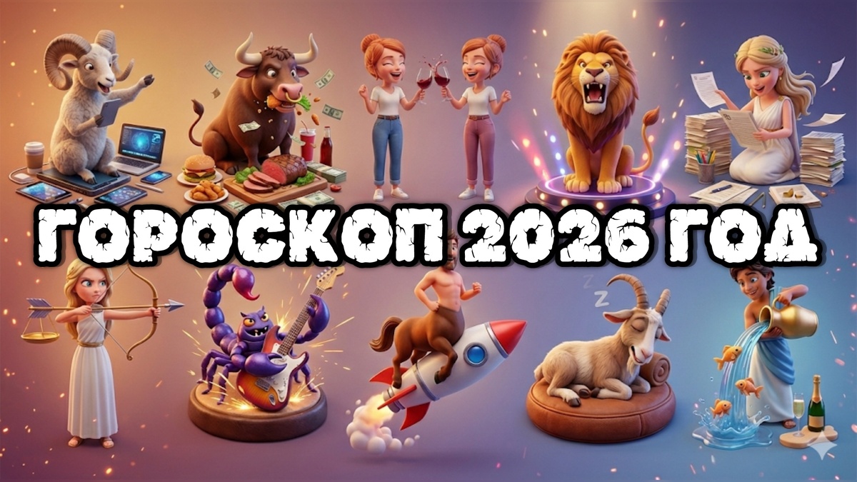 Гороскоп Для Всех Знаков Зодиака На 2026 Год