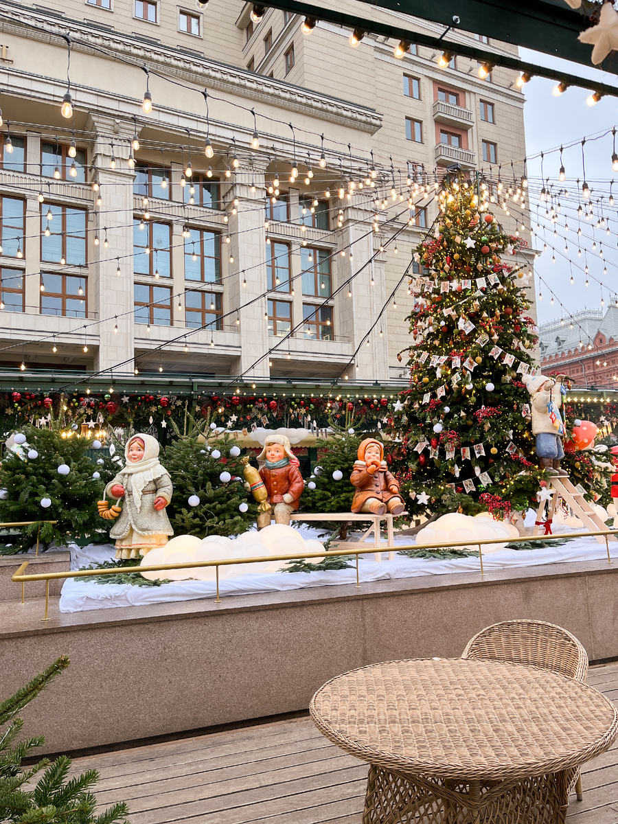 Ретро игрушки на Манежной площади в Москве