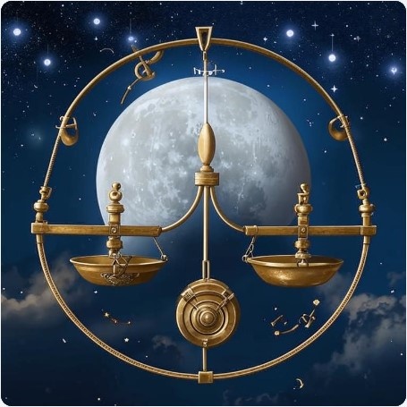 Луна в знаке Весы.