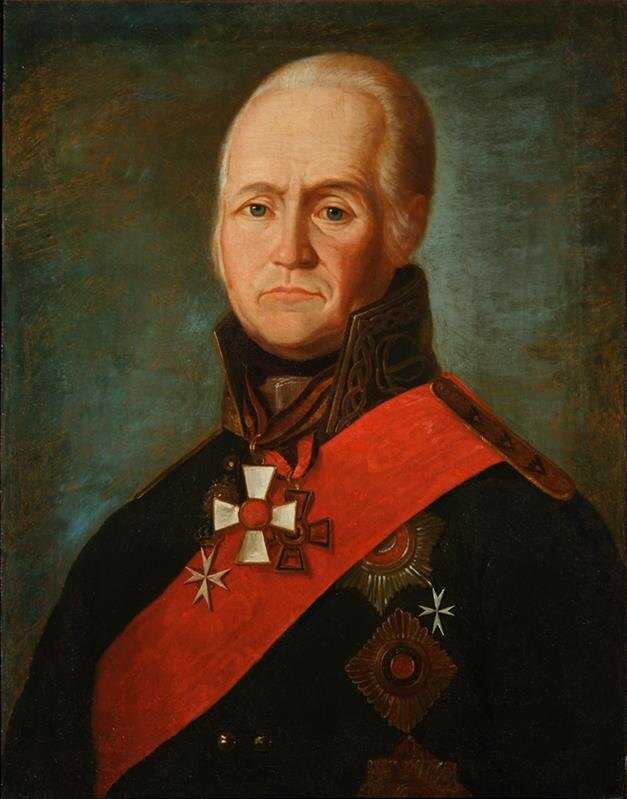 Неизвестный художник. Портрет. Ушаков Федор Федорович. 1-я четверть XIX в. Местонахождение
Санкт-Петербургское государственное бюджетное учреждение культуры "Государственный мемориальный музей А.В. Суворова". Источник изображения - Госкаталог. 