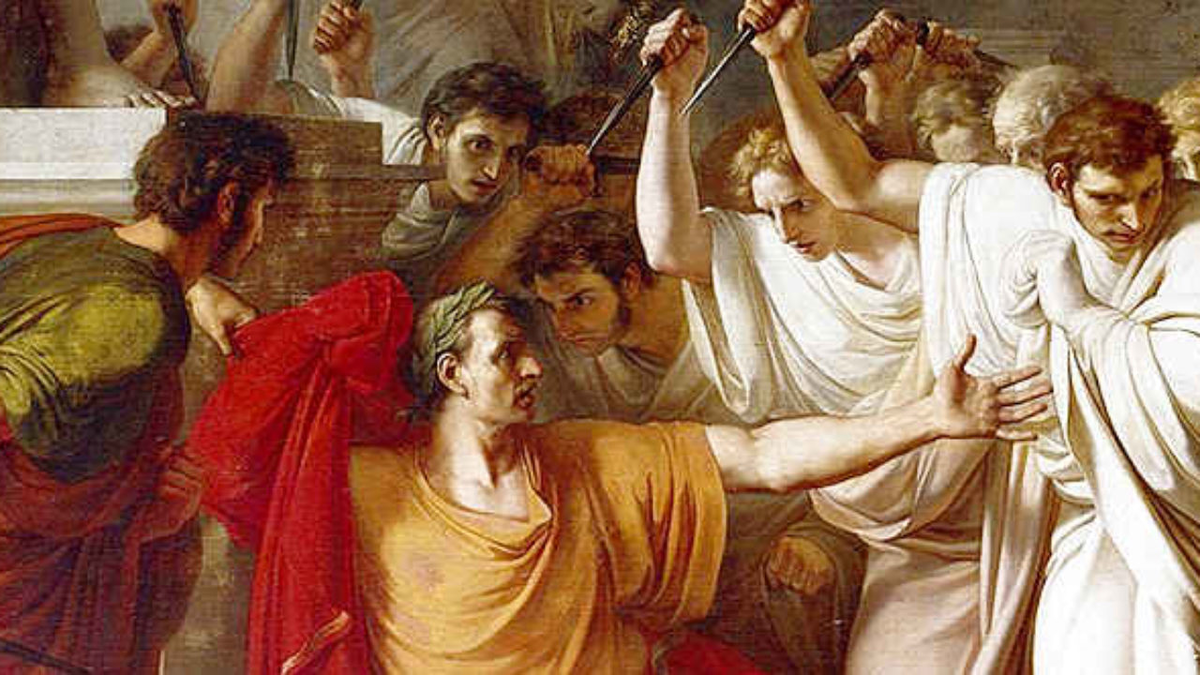 Убийство Цезаря.