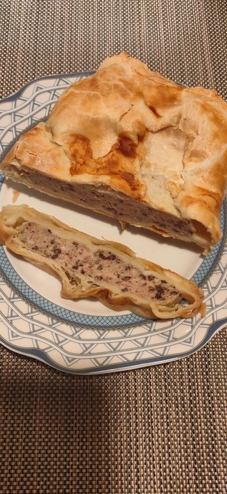 Колбасный пай Ольги-Ольги