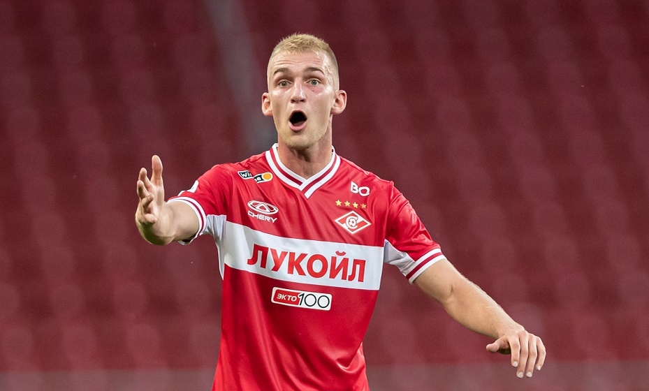    Защитник "Спартака" Даниил Денисов может оказаться в "Зенит". Фото: Global Look Press