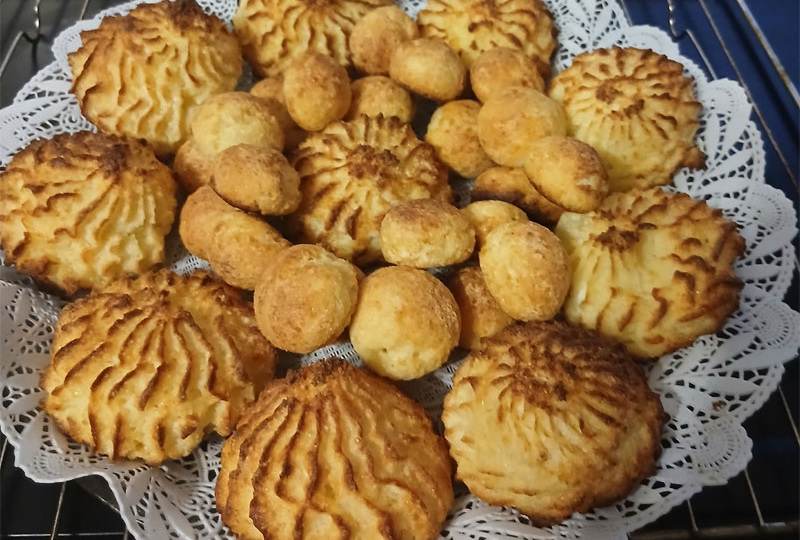 Творожное печенье