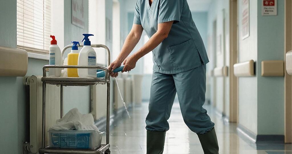 Главврач швырнул в уборщицу ведро грязной воды, но когда приехал владелец клиники, то побледнел от ужаса