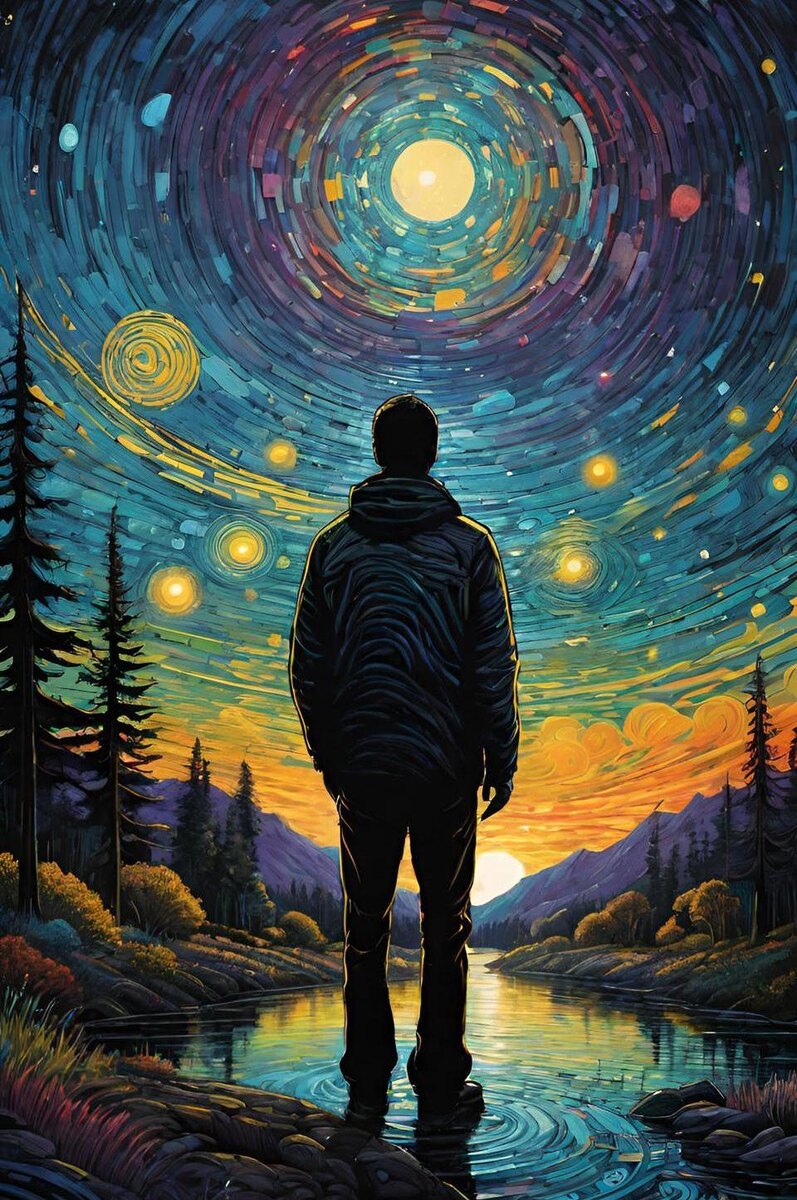 Собственная иллюстрация, сгенерированная нейросетью