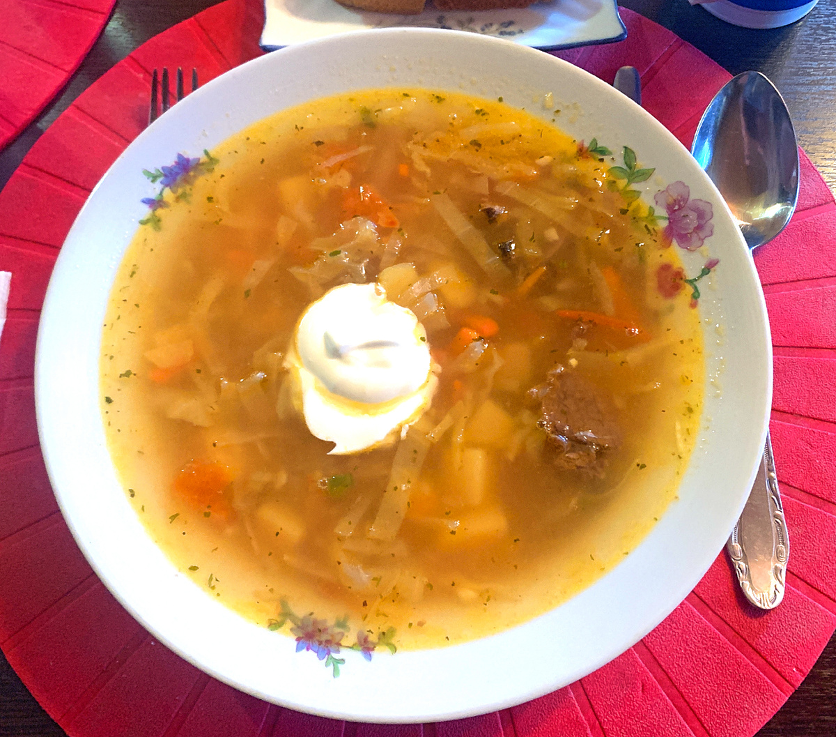 Щи из свежей капусты