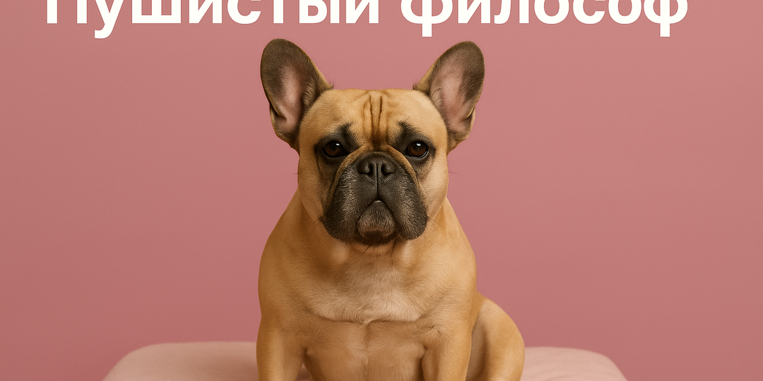 Французский бульдог — философ в теле плюшевого танка