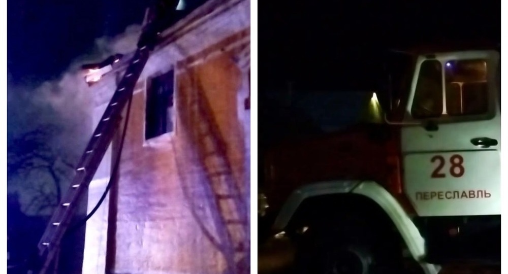 В Ярославской области 3,5 часа тушили пожар в Никитском монастыре