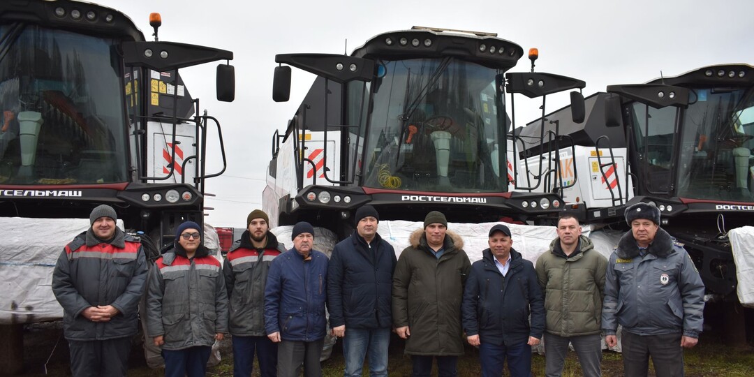 В хозяйствах Кайбицкого района проверили постановку техники на зимнее хранение