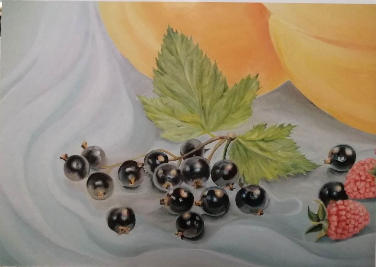 Один из рисунков на больничных стенах.