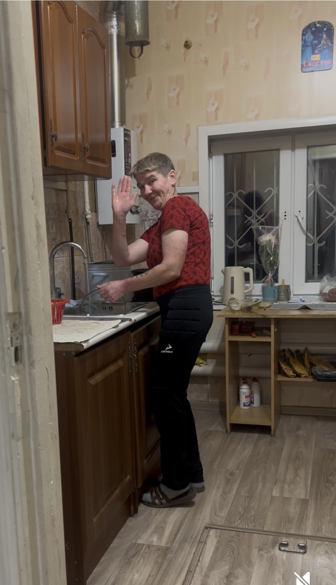 Кухней Рабочего дома «Урал» занимается наша постоялица