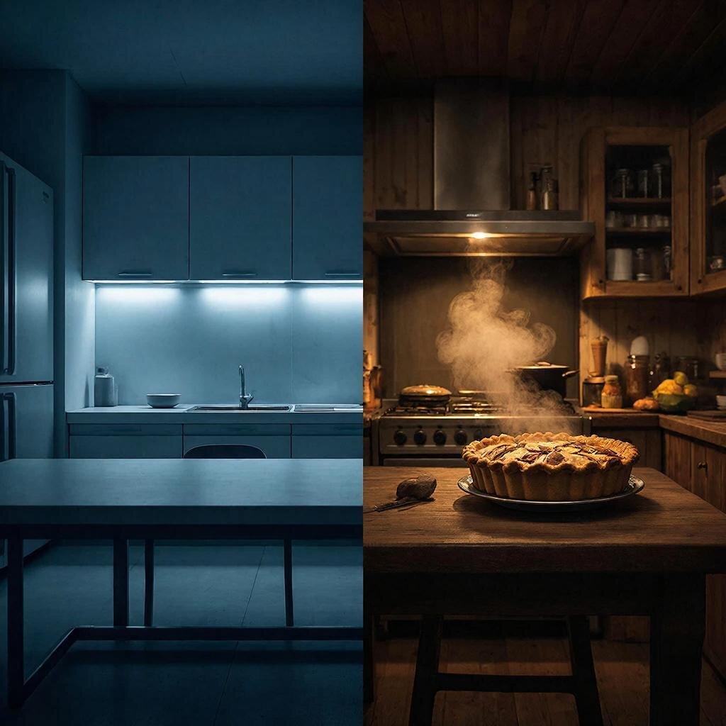 Идеальная чистота иногда пахнет одиночеством, а бардак — жизнью.