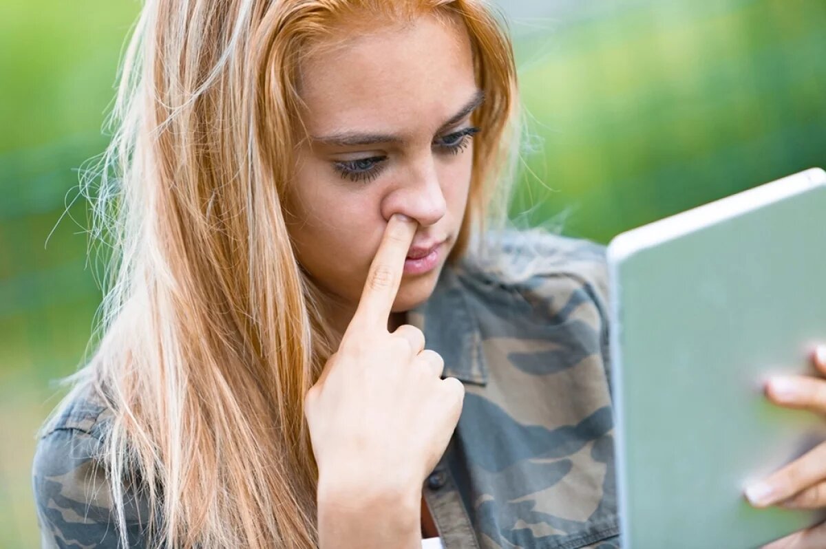    Это похоже на страшный сон, когда пропадает перегородка носа.