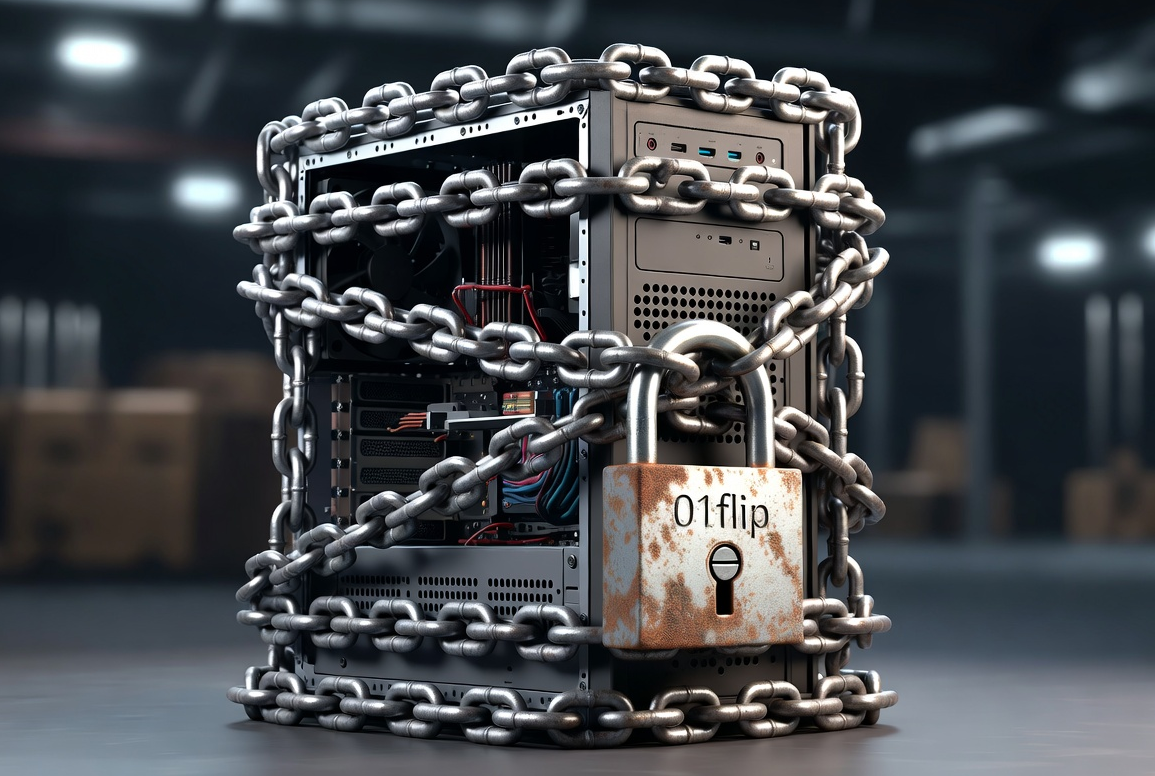 Работает вирус 01flip