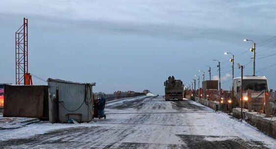 г.Омск  Мост через Иртыш (около Телецентра)