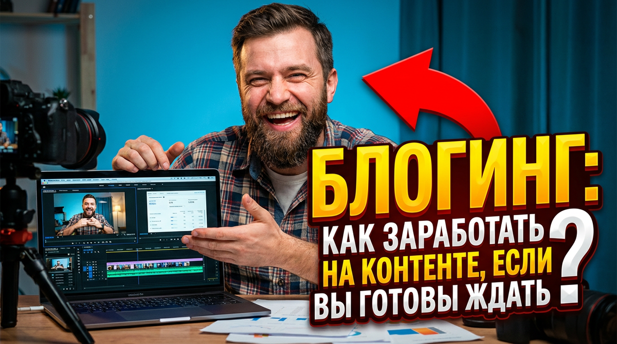 Блогинг: как заработать на контенте, если вы готовы ждать