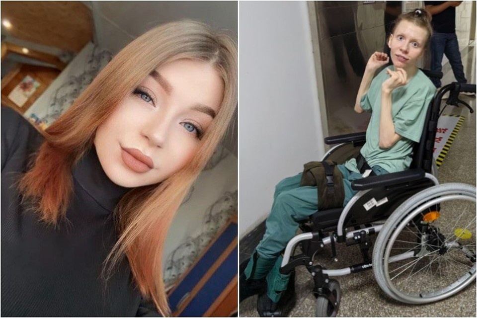    Всего через несколько дней после родов девушке пришлось с нуля учиться сидеть, говорить и держать ложку. Фото: личный архив.