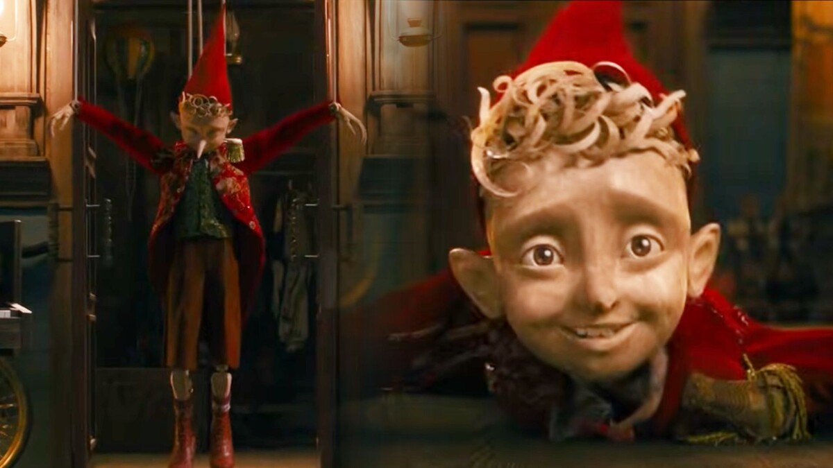    Кадры из первого фрагмента фильма "Буратино" (2026)