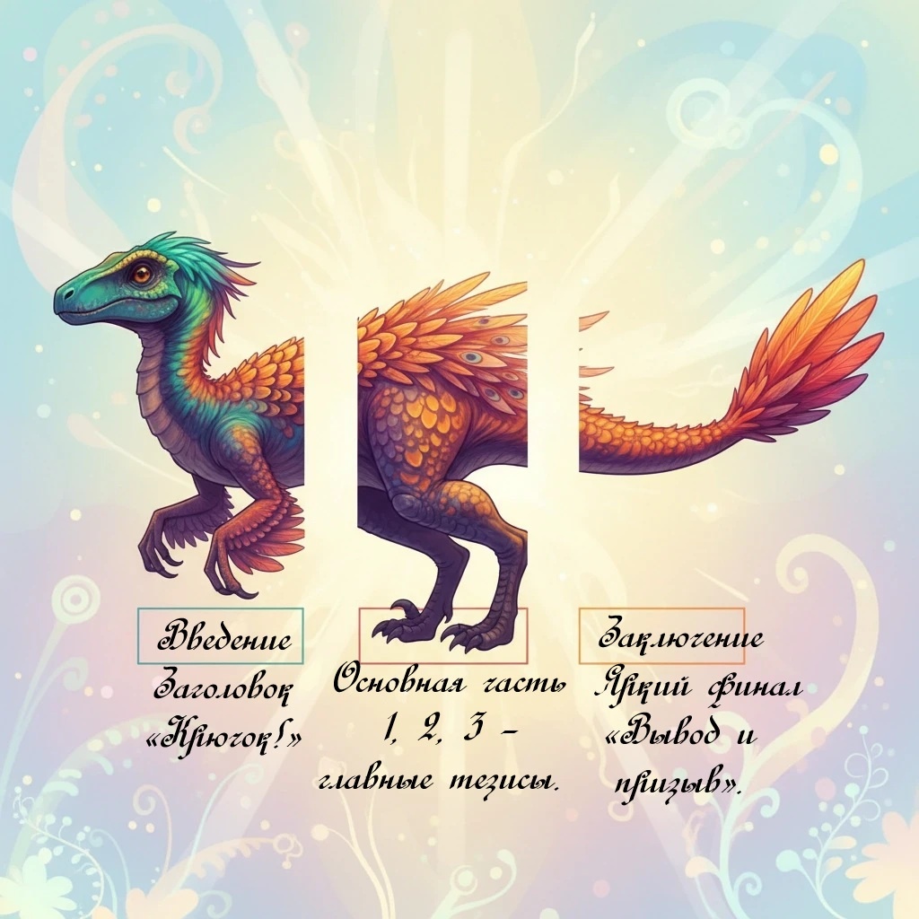 Построй прочный «скелет» для своей речи, чтобы она не развалилась!