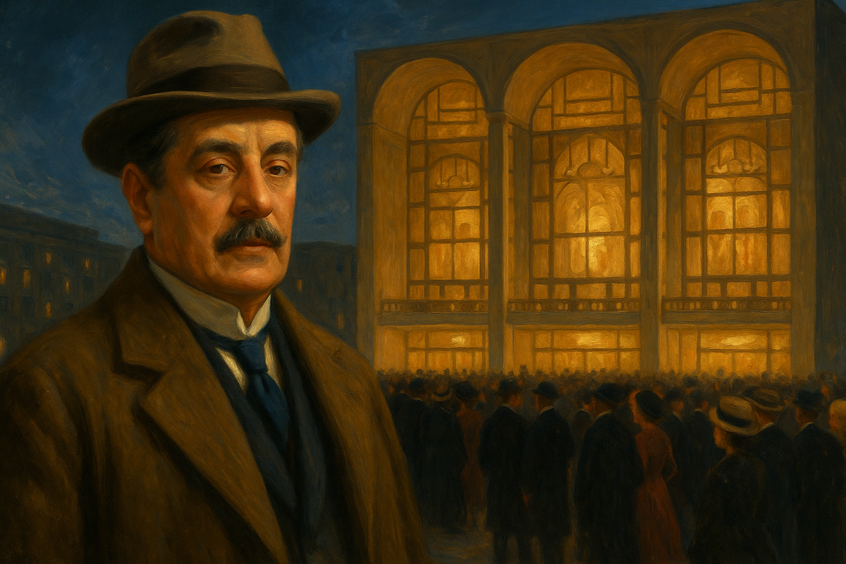 Джакомо Пуччини, 1858–1924 гг.